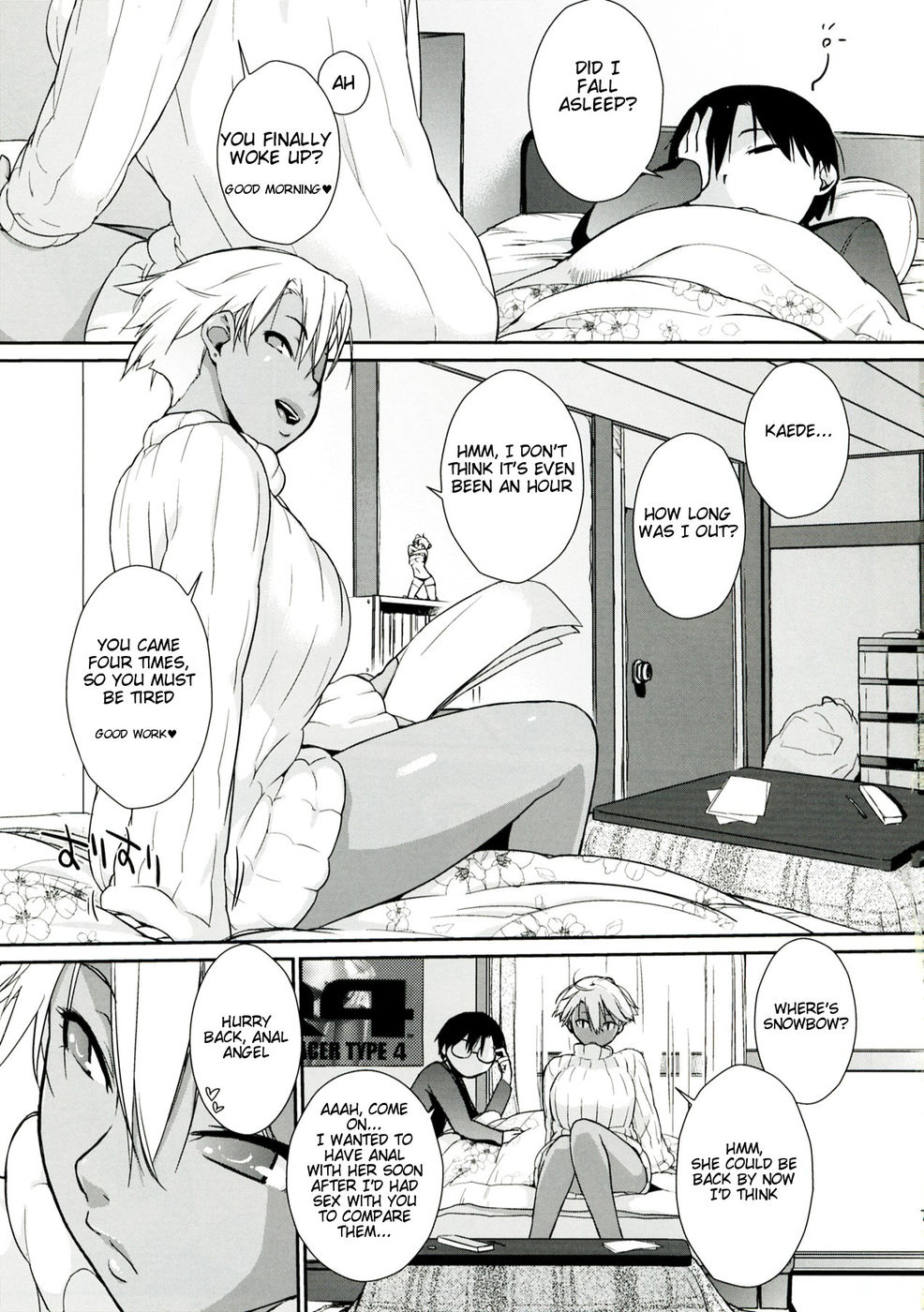 Hentai Manga Comic-3ANGELS SHORT Full Blossom-Chapter 1 - a milk cocoa-7